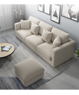 Sofa Băng / Sofa Thẳng 622 (Dài 1.8m) + 1 đôn + 1 bàn trà MS00